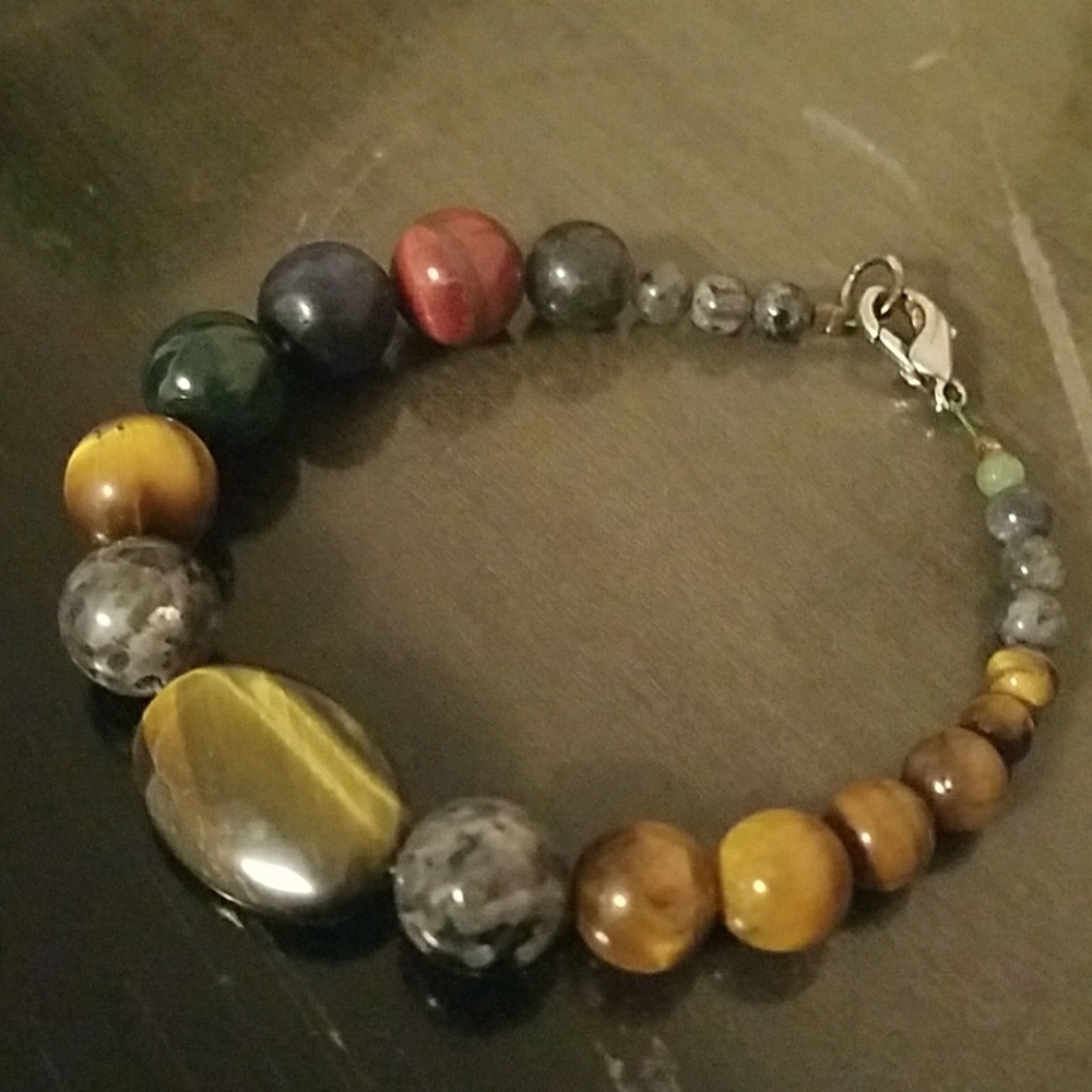 Designer Jasper bracelet